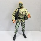 Vintage 1996 GI Joe Naval Assault Specialist Figure 12" Blonde Hair Facepaint
