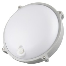 Timeguard LEDBHR25WPIR LED Circular Bulkhead Light Fitting with PIR - 25W