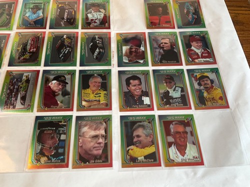 Lot of 1995 MAXX Premier Plus Series Race Racing Card NASCAR 1-183 *Missing Some - Picture 8 of 24