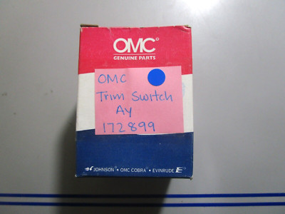 *NEW OEM* 0810 OMC Johnson Evinrude Stop Switch Assembly 172899 0172899 ...