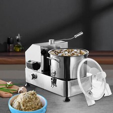 6L Commercial Food Processor Electric Vegetable Fruit Meat Cutter Food Chopper