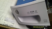 WH42X29518 GE washer soap drawer, housing and hoses Part pull See pictures