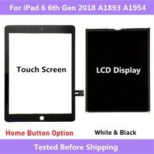 For iPad 2018 6 6th Gen A1893 A1954 LCD Display Touch Screen Digitizer Glass Lot