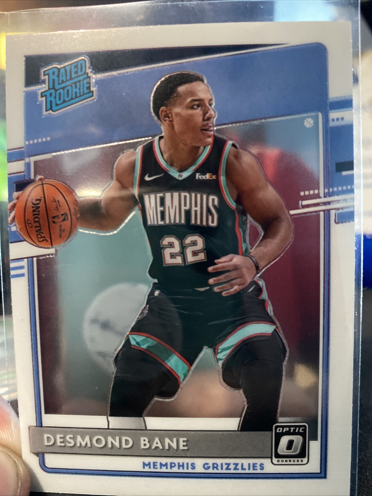 2020-21 Donruss Optic Desmond Bane Rated Rookie Card RC #180 Grizzlies!!
