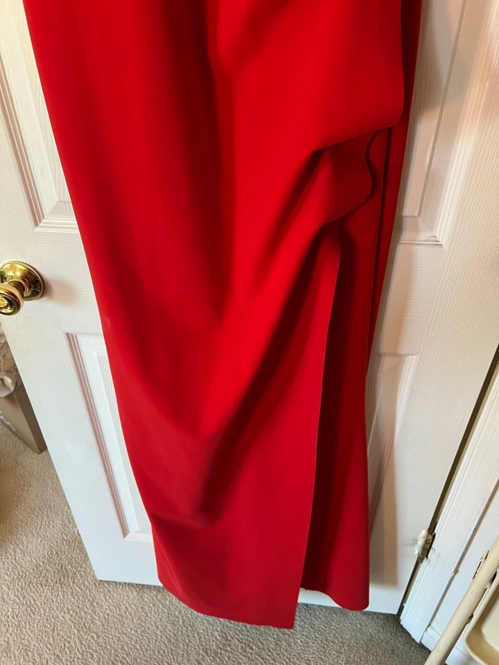 Vestido Rojo Chiara Boni - Talla 16 - ¡¡HERMOSO Y ROBAR PRECIO!! Bata La Petit Foto 3 de 4