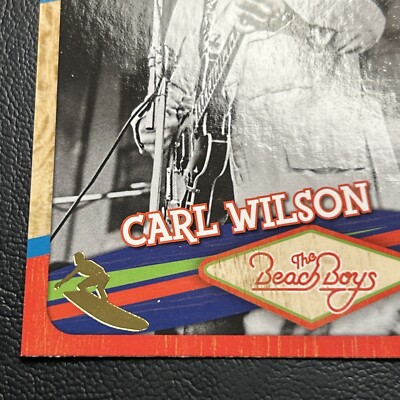 Jb27 The Beach Boys 50Th Anniversary 2013 Panini Gold Surfer #70 Carl Wilson