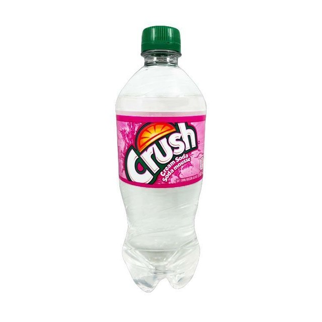 6 X Crush CLEAR Cream Soda Pop 591ml Bottles Soft Drink FRESH CANADA FAST SHIP eBay