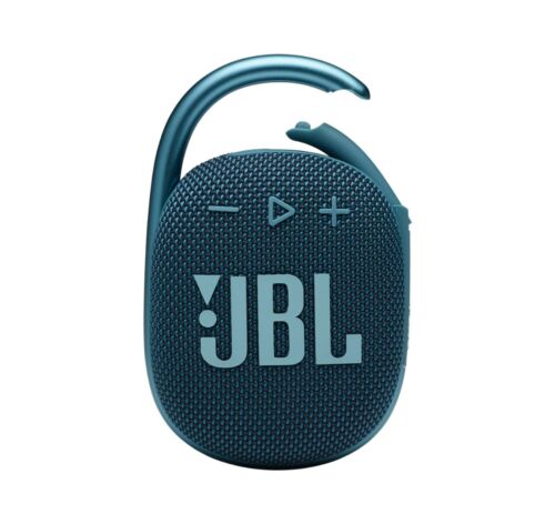 JBL Clip 4 Blue Portable Bluetooth Speaker (Open Box) - Afbeelding 1 van 9