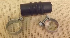 CLASSIC MINI FLUTED BYPASS HOSE WITH CLAMPS BETWEEN WATER PUMP & HEAD  12A1093MS