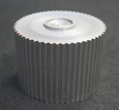 Aluminium Gear Shaft S5M-56 Profile: S5M Teeth 56 Overall Length Serrated 61mm