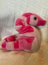 Wild Republic Pink Sea Horse 12" Two Tone Plush Soft Toy Stuffed Animal
