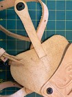 US 1911 Pistol 0.45 ACP Tanker Shoulder Holster Genuine Natural Leather WWII New — photo 7