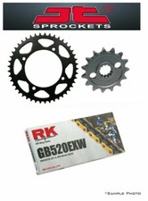 Honda XR650L 93-15 JT/RK 520EXW X-ring Gold Chain and Sprocket Kit