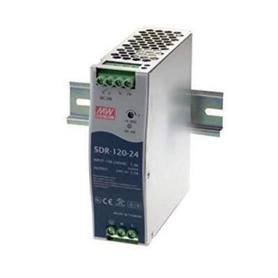 Mean Well SDR-120-24 AC-DC Industrie-DIN-Schienen-Netzteil