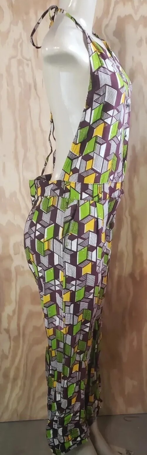 Handmade Boho Hippy Patchwork Jumpsuit Romper Ove… - image 7