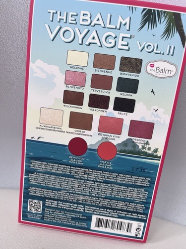 The BALM VOYAGE VOL.II Face Palette. Shadow, Blush, Bronzer, Highlighter, lips - Picture 7 of 7