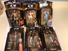 AEW Unrivaled Series 3 Complete Set Pac-Riho-Cassidy-Allin-Jackson 19-24 In Hand