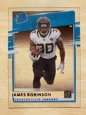 2020 Panini Chronicles - Clearly Donruss Rated Rookie #RR-JR James Robinson (RC)