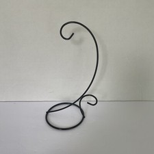 Ornament Display Stand Iron Hanging Stand Ornament Hanger Glass 9  