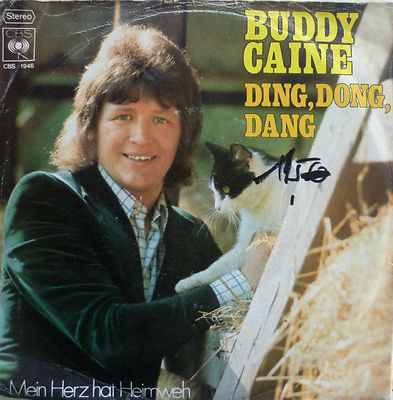 7'' 1973 KULT IN VG++ ! BUDDY CAINE : Ding Dong Dang