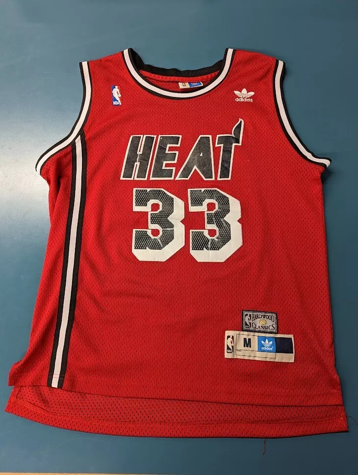 Alonzo Mourning Miami Heat Adidas Hardwood Classics Jersey Adult