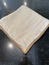 Ralph Lauren Linen W/ Suede Trim 26  Euro Sham