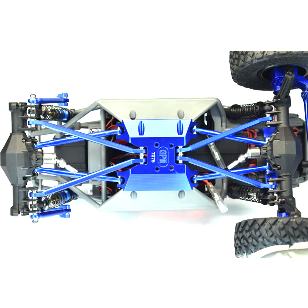 GPM Aluminum 7075-T6 Front & Rear Lower Chassis Links Parts Blue