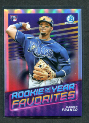 Topps BOWMAN CHROME ワンダーフランコ　BGS9.5 2022 bowman Chrome Rookie Of The Year Favorites ROY Insert You