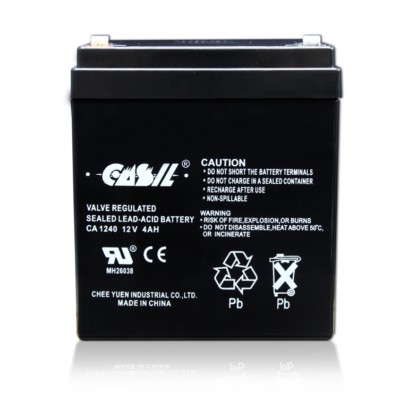 CASIL CA-1240 12V 4AH Alarm System Battery Back Up Vista 20P ADT