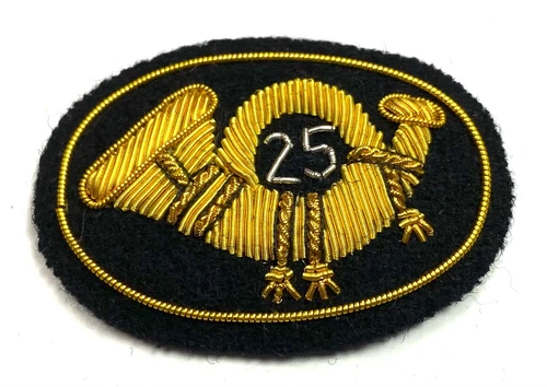 CIVIL WAR US UNION 25TH INFANTRY HAT CAP KEPI INSIGNIA-SMALL