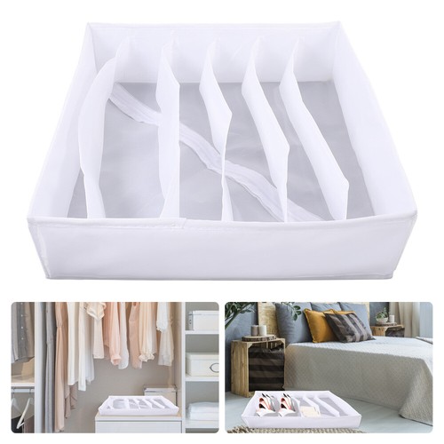 Underwear Storage Box Compartment Organizer Organisers for Closet Drawers