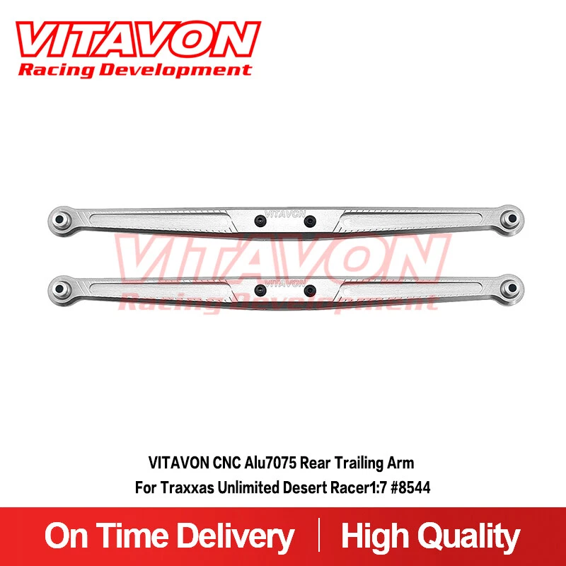 Vitavon CNC Alu7075 Längslenker hinten für Traxxas UDR 1/7