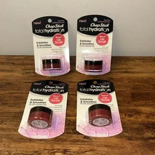 4 Packs, ChapStick Total Hydration Natural Lip Scrub 0.27 oz Sealed Sugar Plum