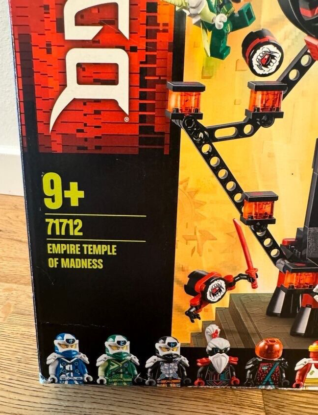 LEGO Ninjago Empire Temple of Madness 71712 Toy Building Kit 810