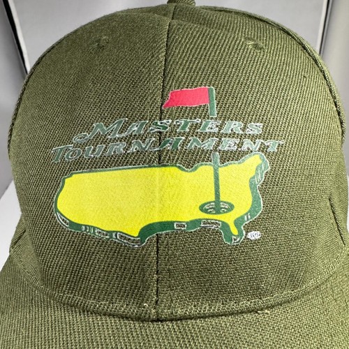 Augusta National Golf Club 2025 Dad Hat Olive Green Masters Classic Cap - Picture 2 of 5