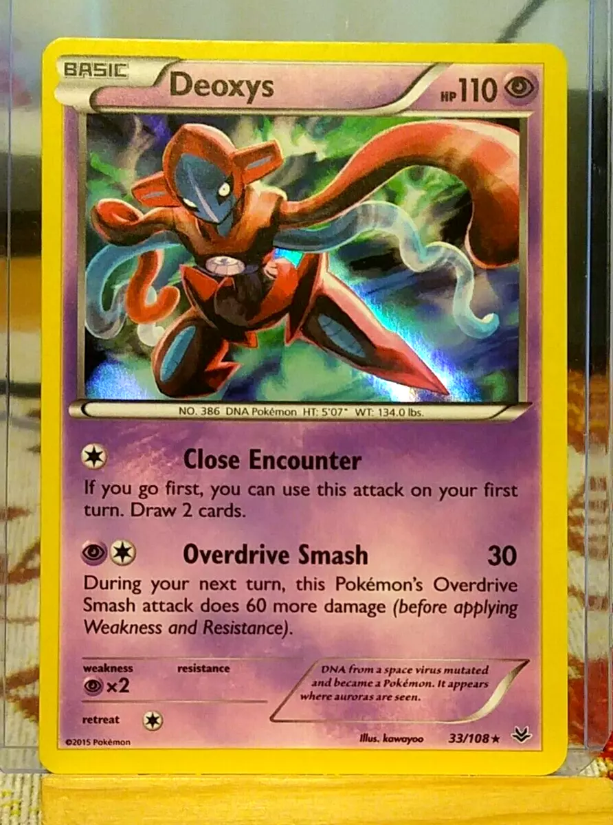 Pokemon - Deoxys (33/108) - XY Roaring Skies