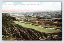 Postcard California Redlands CA San Timiteo Canyon Smiley Heights 1910s