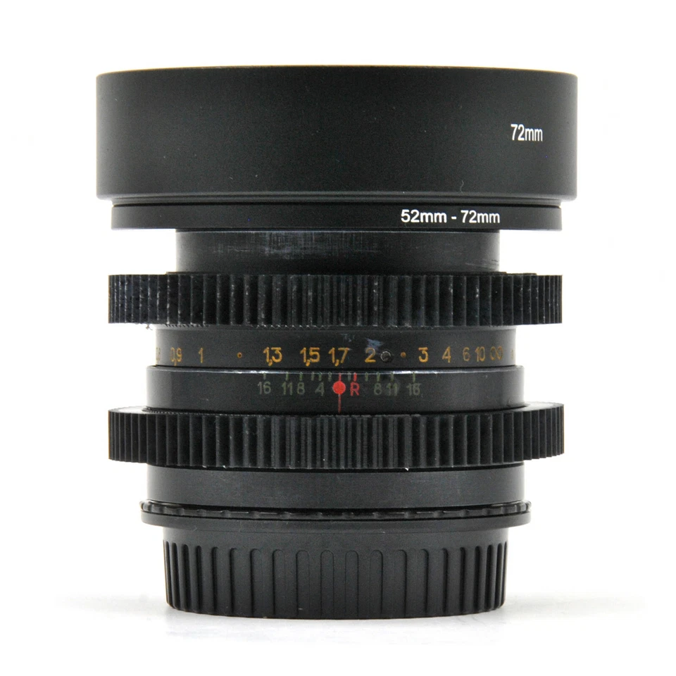 Objectif Helios 44M 58 mm F2 anamorphic Bokeh Prime Cine pour monture Canon E... - Photo 4/4