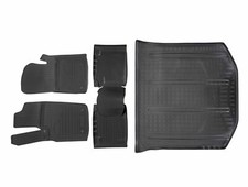 Gummimatten + Kofferraumwanne Set Passend Für Jeep Grand Cherokee 2011-2021