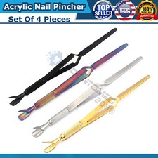 CUTICLE MAGIC NAIL PINCHER PINCHING PINCH CLAMP NAIL ART 4 DIFFERENT PCS ODM