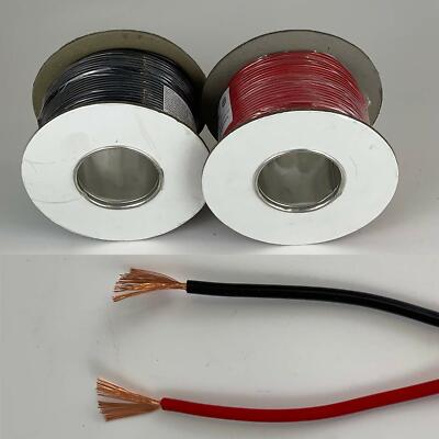 6 mm² Schwarz, Rot 53 A 12-240 V Tri Rated Batteriekabel Draht Auto Marine 