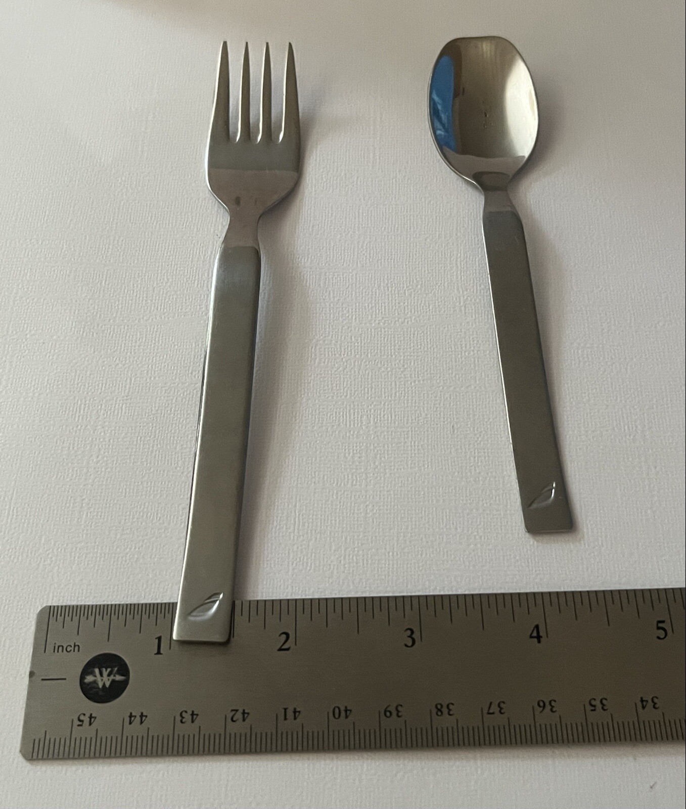 Vintage JAY INOX SPAIN Collectible Baby FORK & SPOON STAINLESS STEEL | eBay