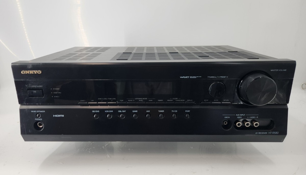 Onkyo HT-R580 AV Stereo Receiver HDMI -AS IS- For Parts/Repair