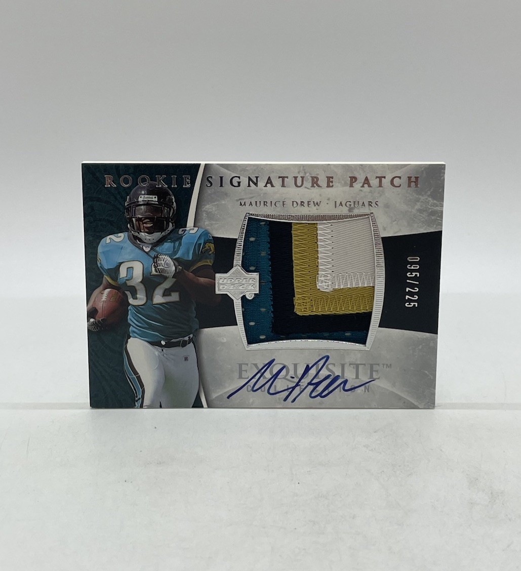 Maurice Jones-Drew Upper Deck Exquisite Collection #126 Autograph Patch