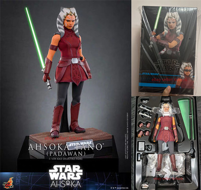 Hot Toys TMS123 Star Wars Ahsoka Apprentice Version 1/6 Action Figure In Stock