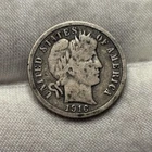 1916 10C Barber Dime