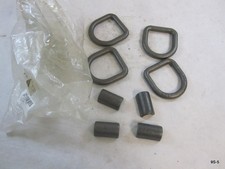 34 Heavy Duty Weld-on Forged D Ring 26500 Lbs Trailer Truck Hitches Pack Of 4