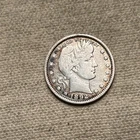 1892 Barber Silver Quarter F-VF QA