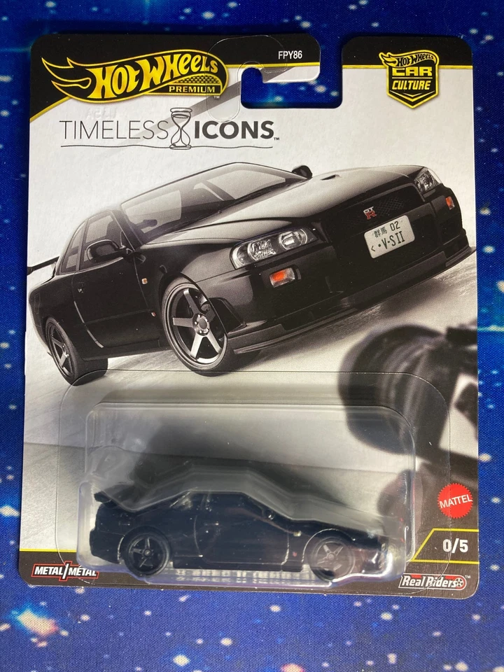 Hot Wheels Premium 2025 Car Culture Timeless Icons Nissan Skyline GT-R CHASE! - Image 3 of 4