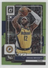2022-23 Panini Donruss Optic Lime Green Prizm 55/149 Oshae Brissett #73 18nn